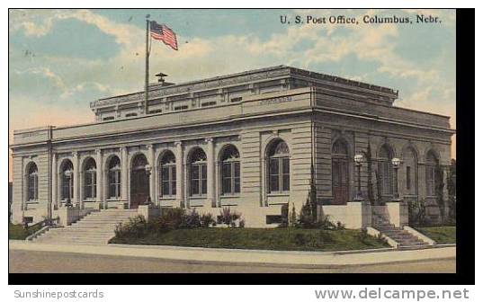 Nebraska Columbus U S Post Office - Columbus