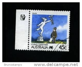 AUSTRALIA - LIVING TOGETHER 45 C. HEALTH  REPRINT 1 KOALA  FINE USED - Proofs & Reprints