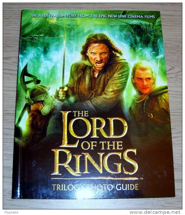 The Lord Of The Ring Trilogy Photo Guide Harper Collins 2004 Peter Jackson - Cine