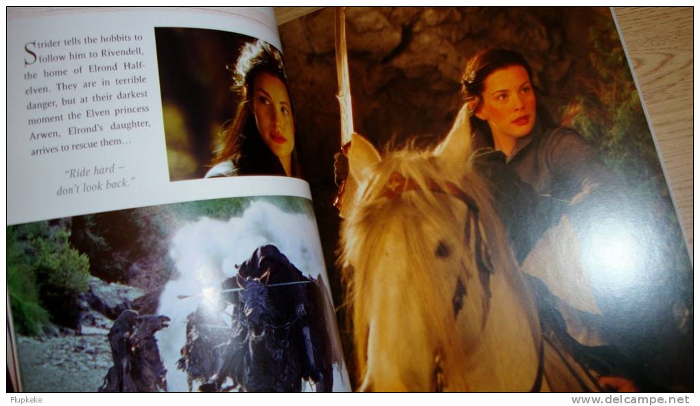 The Lord Of The Ring Trilogy Photo Guide Harper Collins 2004 Peter Jackson - Cine