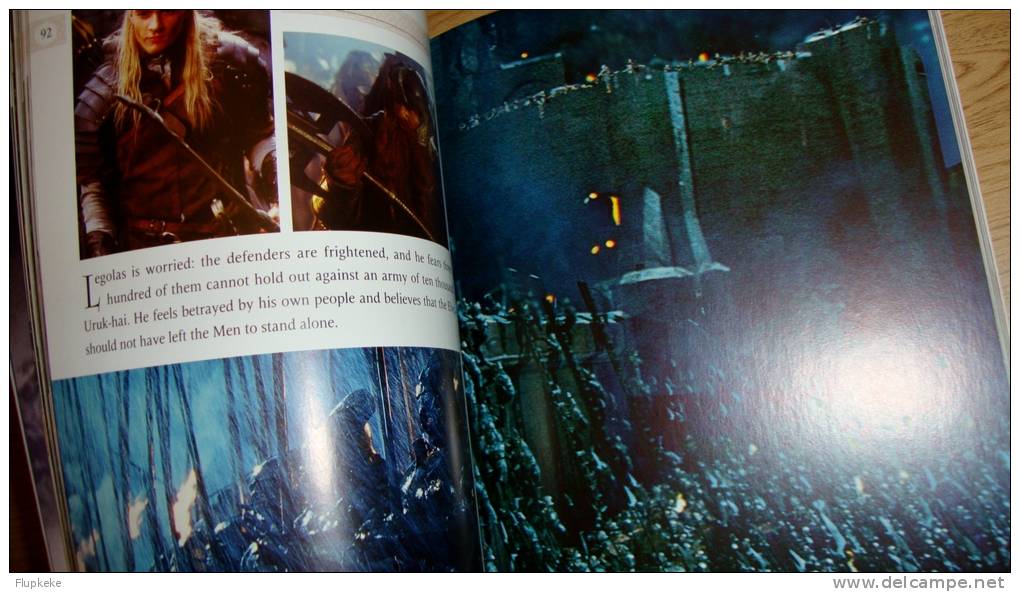 The Lord of the Ring Trilogy Photo Guide Harper Collins 2004 Peter Jackson