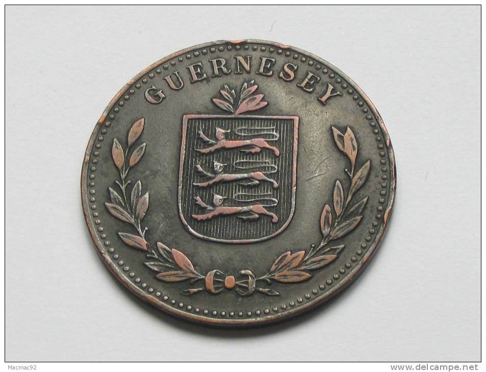 8 Doubles 1914 - GUERNESEY -. - Guernsey