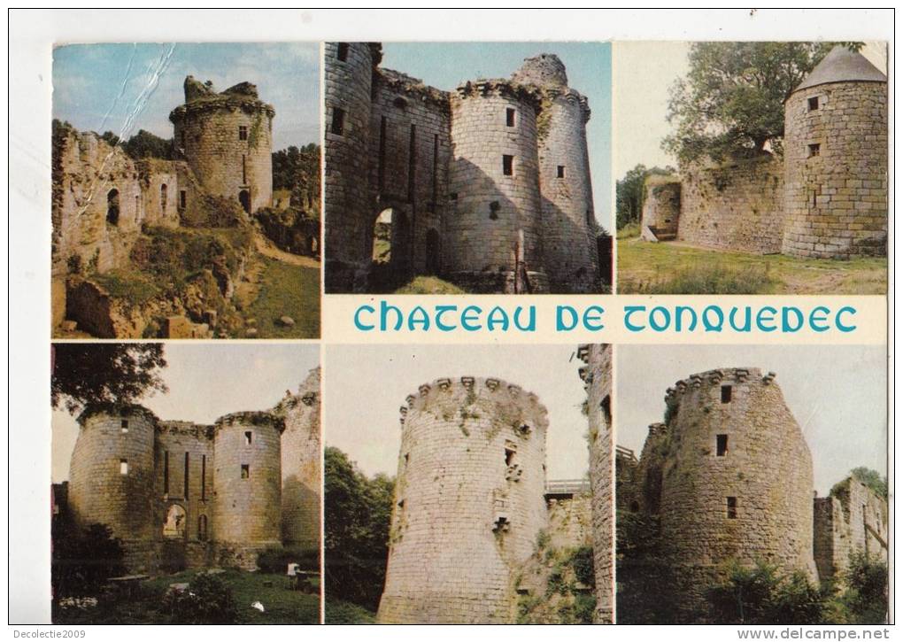 BR52542 Le Chateau De Tonquedec  Bretagne     2 Scans - Tonquédec