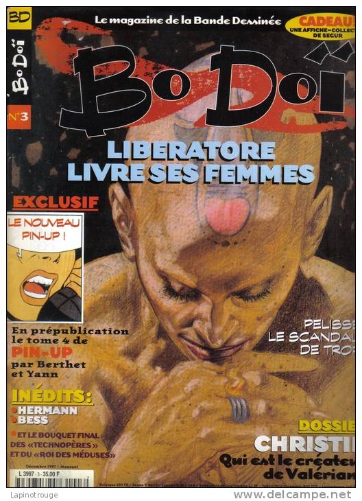 Bo Doï N° 3 De 1997 Liberatore Pin-Up Hermann Loisel Christin... - Bodoï