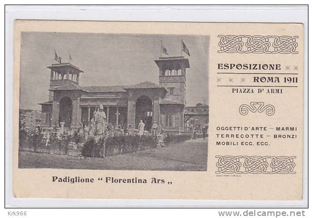 ITALY ROMA ESPOSIZIONE 1911 Nice Postcard - Expositions
