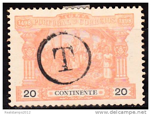 PORTUGAL (PORTEADO) - 1898  4.º Centenário Da Descoberta Do Caminho Marítimo Para A Índia.  20 R.  (o) MUNDIFIL  Nº 3 - Used Stamps