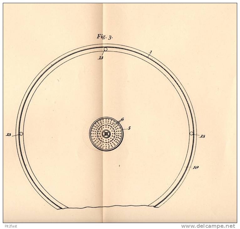 Original Patentschrift - N. Coomans In Tubize , 1906 , Apparat Für Bier , Beer , Brauerei , Alkohol !!! - Documenti Storici