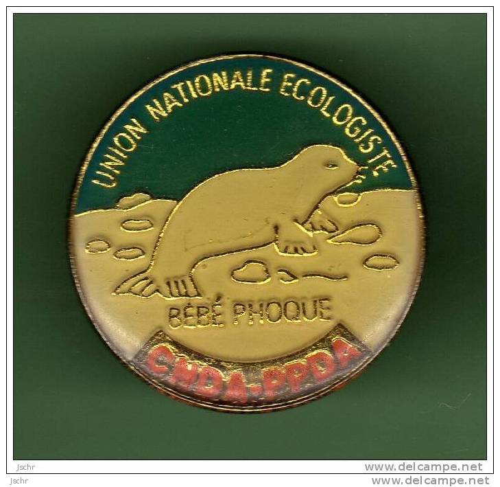 UNION NATIONALE ECOLOGISTE *** BEBE PHOQUE  *** (024) - Associazioni