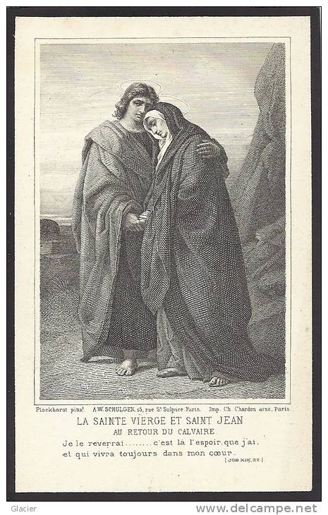 Auguste-Engelbert VAN DE ZANDEN - Décédé à Anvers Le 24 Mars 1895 - Caveau De La Famille à Deurne - Devotieprenten