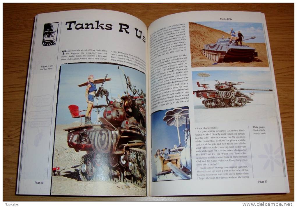 The Making Of Tank Girl Frank Wynne Titan Books 1995 - Film