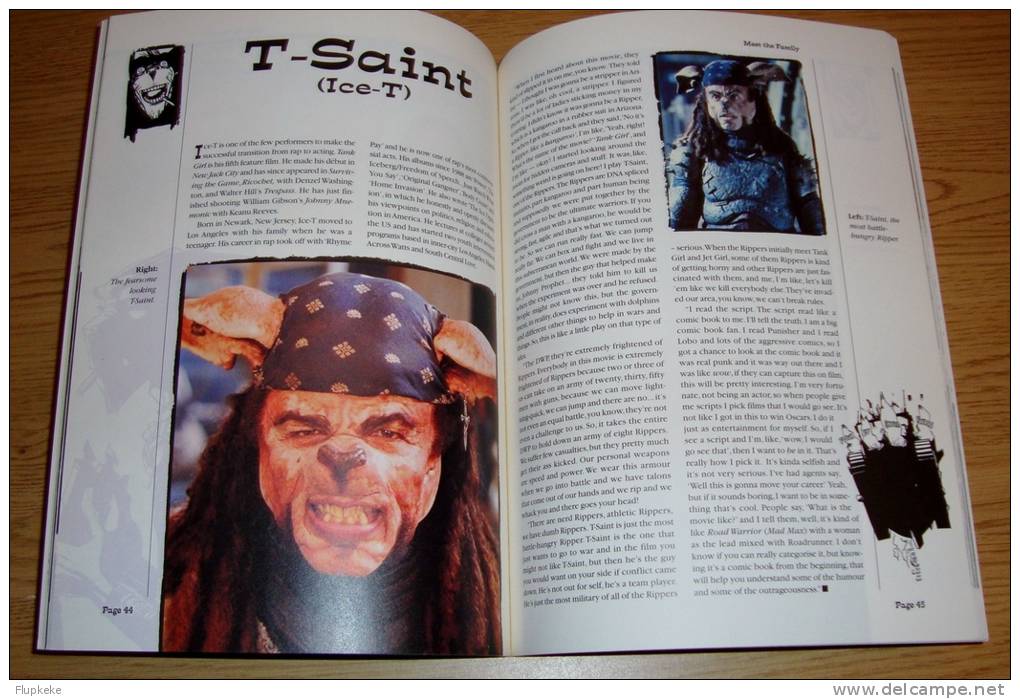 The Making of Tank Girl Frank Wynne Titan Books 1995