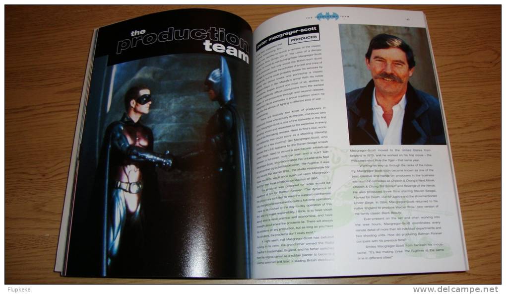 Batman Forever The Official Movie Book Michael Singer Mandarin 1995 - Cine