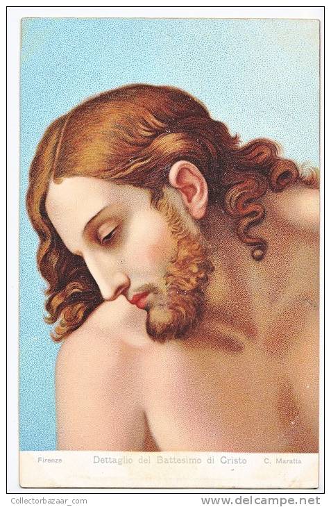 Jesus Lot Of 6 Carte Postale Religious Christmas Art Painting Stengel Original Postcard Cpa Ak (W3_1395) - Paintings, Stained Glasses & Statues