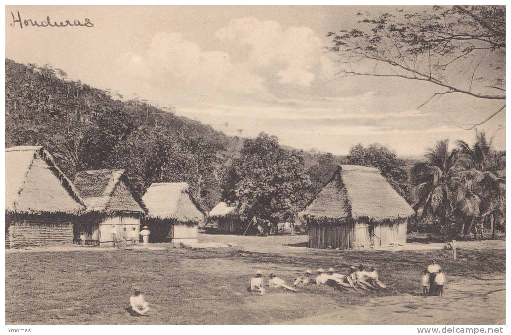 Postcard Pueblo Nuevo1900-1910( Postally Not Used) - Honduras