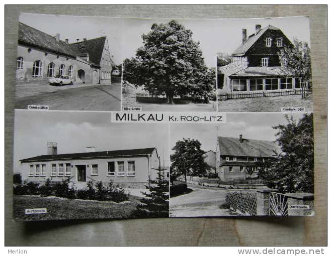 Milkau -Kr. Rochlitz -stamp Interkosmos      D97017 - Rochlitz