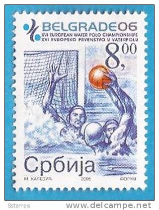 2006 X 160  JUGOSLAVIJA  SERBIA SRBIJA SPORT WATER POLO   RARO IN OFFERTA  MNH - Water Polo