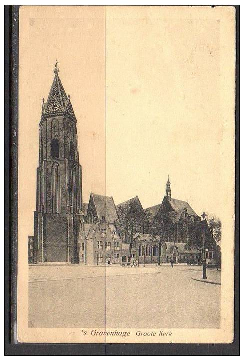 Torenstraat 1950 Met Grote Kerk  (t16) - Den Haag ('s-Gravenhage)