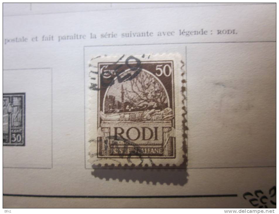 COLLECTION PLANCHES TIMBRES IRLANDE +  ILES DE LA MER EGEE  DEBUT 1920 VOIR PHOTOS - Egée (Rodi)