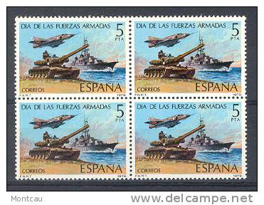 Spain. 1979. Fuerzas Armadas Ed 2525 Bloque - Nuovi