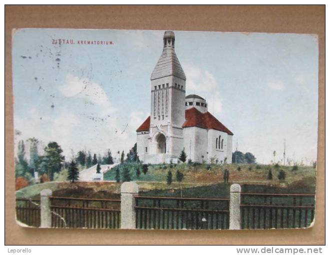 AK ZITTAU Krematorium Ca.1920  //  D*6840 - Zittau