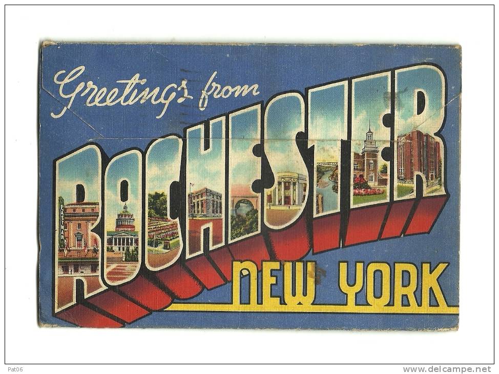 NEW YORK  ROCHESTER  Obl.1946 /  FRANCE - Rochester