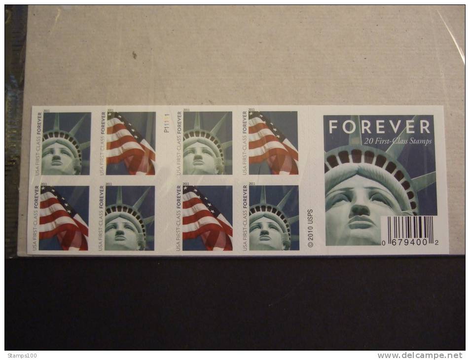 USA BOOKLET SCOTT # 4519B  APU  DOUBLESIDED BOOKLET  FLAG & STATUE OF LIBERTY     MNH ** ( MAP30-670/015) - 1981-...