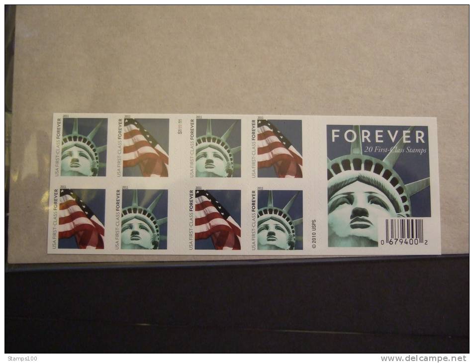 USA BOOKLET SCOTT # 4519B  SSP  DOUBLESIDED BOOKLET  FLAG & STATUE OF LIBERTY     MNH ** ( MAP30-670/015) - 1981-...