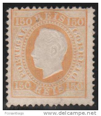 PORTUGAL 1870/80 - Yvert #47A - MLH * - Ongebruikt