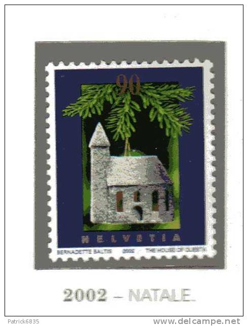 Svizzera ** - 2002 - Natale.   Unif. 1743 - Neufs