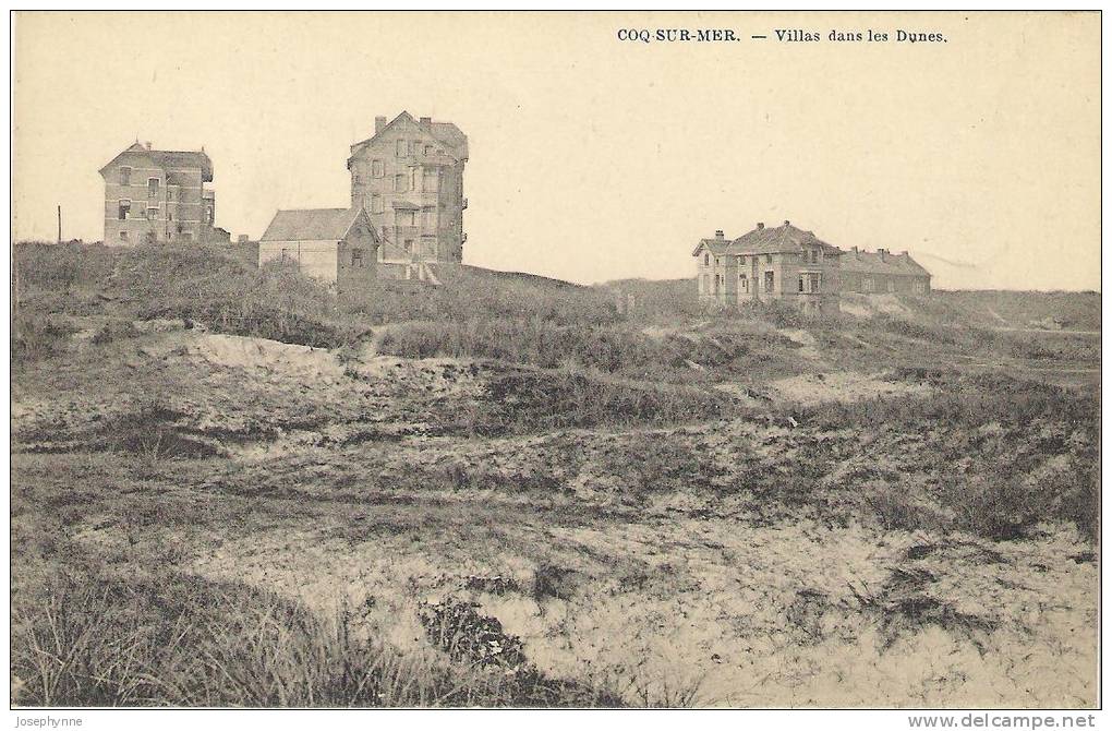 Coq Sur Mer, Villas Dans Les Dunes Très Bon état - Autres & Non Classés