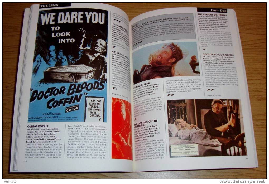 The Illustrated Frankenstein Movie Guide Stephen Jones Introduction Boris Karloff Titan Books 1994 - Cine