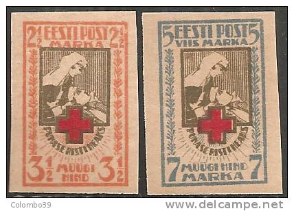 Estonia 1921 Nuovo TL* - Mi. 29B/30B - Estonia