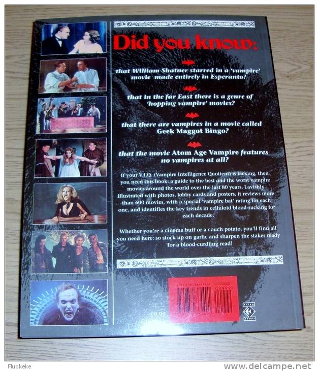 The Illustrated Vampire  Movie Guide Stephen Jones Introduction Peter Cushing Titan Books 1993