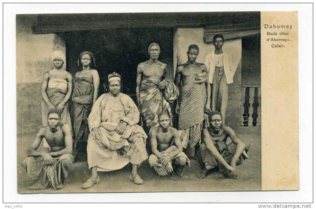 DAHOMEY BENIN  BADA CHEZ D'ABOMEY CALARI - Dahomey