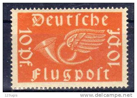 Deutsches Reich, 1919, Mi 111 **, Flugpost (Air Mail) [140213Stk] @ - Ungebraucht