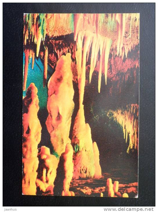 Novy Afon Caves - Stalactites And Stalagmites - Georgia - USSR - 1983 - Unused - Géorgie