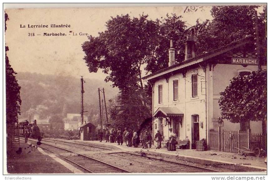 Marbache  54   La Gare      Voir Scan - Autres & Non Classés