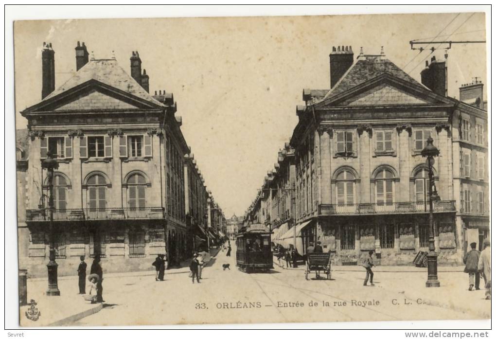 ORLEANS. - Entrée De La Rue Royale - Orleans