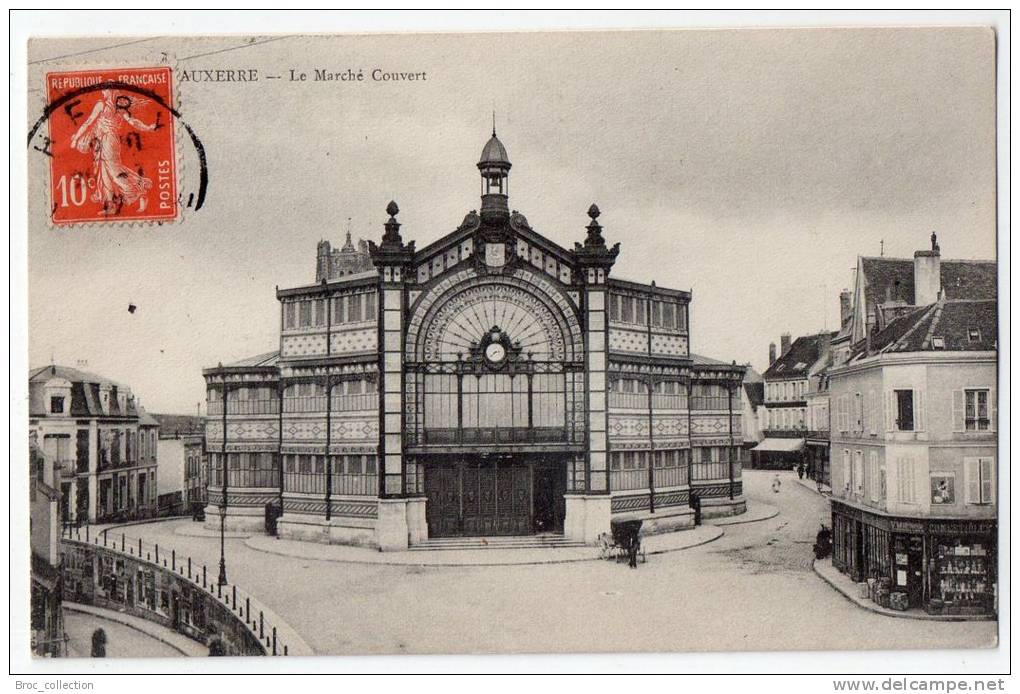 Meaux, Le Marché Couvert - Auxerre