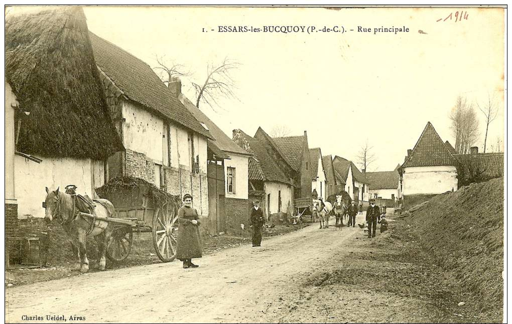 ESSARS Les BUCQUOY - RUE PRINCIPALE - Autres & Non Classés