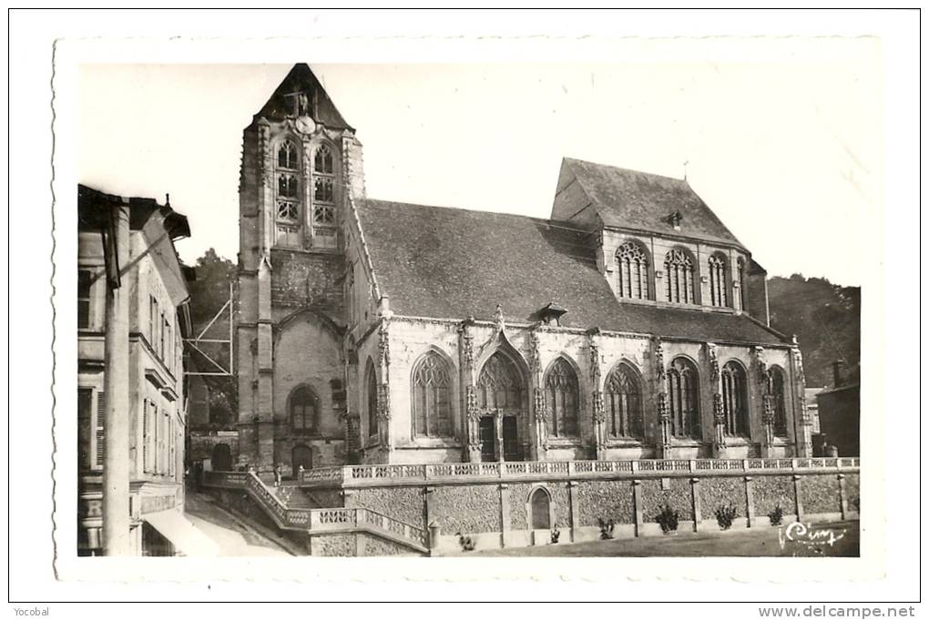 Cp, 27, Beaumont-le-Roger, L'Eglise St-Nicolas - Beaumont-le-Roger
