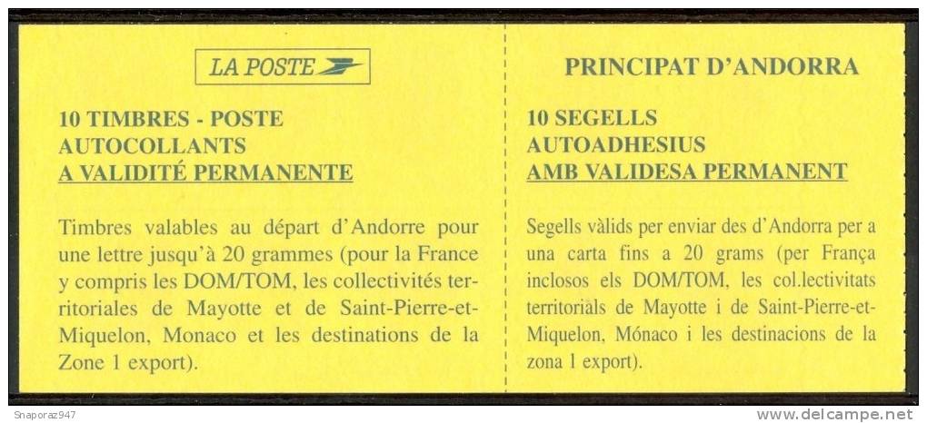 2001 Andorra Araldica Heraldry Stemmi Coats Of Arms Blason Booklet -L70 - Blocs-feuillets