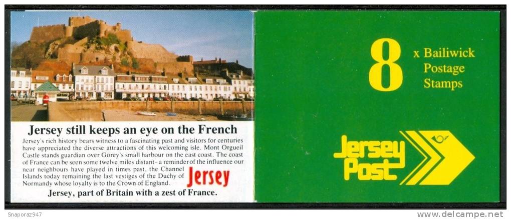 1993 Jersey Paesaggi Landscapes Paysages Booklet -L71 - Fattoria