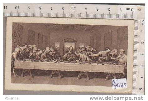 PO7831B# SANTINO RICORDO S.MISSIONE DEI PP.PASSIONISTI AL LIDO DI VENEZIA 1938 - ULTIMA CENA FB Bonella - Images Religieuses