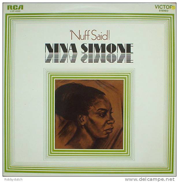 * LP *  NINA SIMONE - NUFF SAID! (Germany 1968 EX-!!!) Rare - Blues