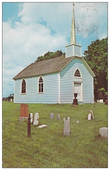 Barbara Heck Monument And The Old Blue Church,  Prescott,  Ontario,  Canada,  PU_1974 - Other & Unclassified