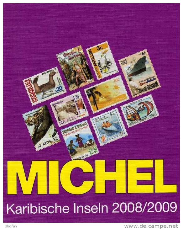 Karibik Band 2 Michel Katalog 2009 Neu 79€ Amerika Haiti Bahamas Nevis Dominica Grenada Jamaika Montserat Barbados Cuba - Verzamelingen