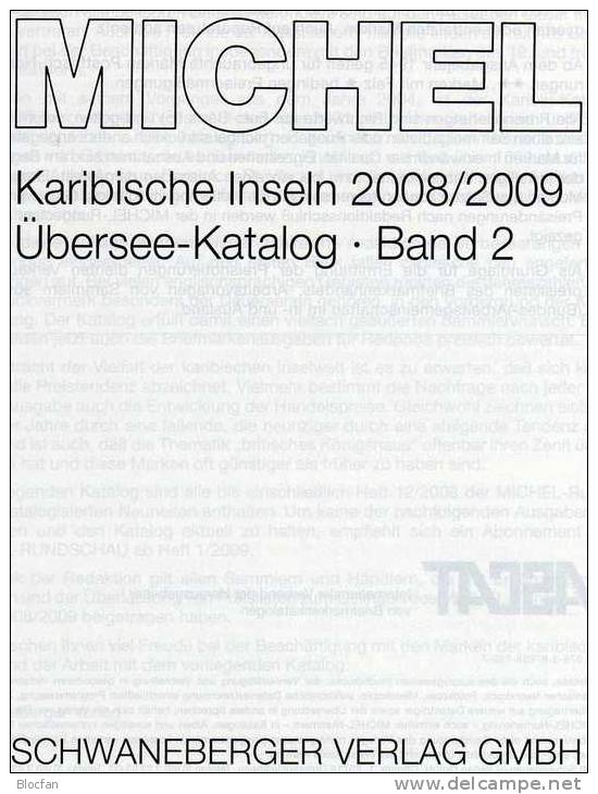 Karibik Band 2 Michel Katalog 2009 Neu 79€ Amerika Haiti Bahamas Nevis Dominica Grenada Jamaika Montserat Barbados Cuba - Collections