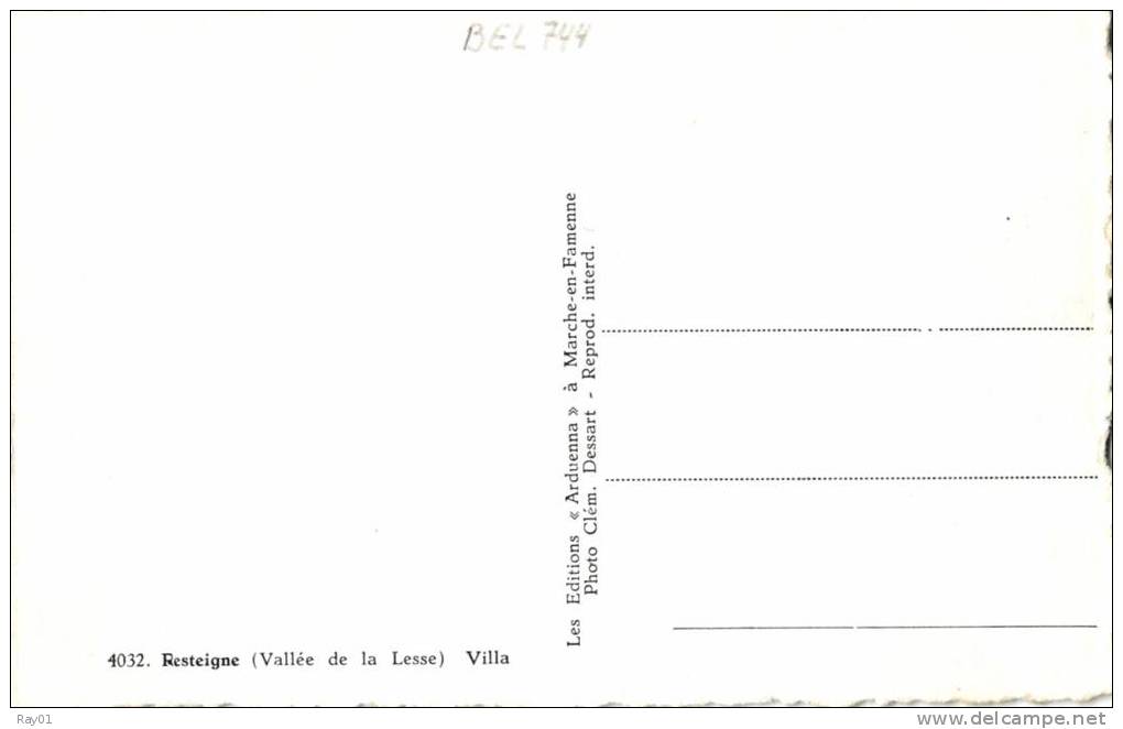 BELGIQUE - LUXEMBOURG - TELLIN - RESTEIGNE - (Vallée De La Lesse) Villa. - Tellin