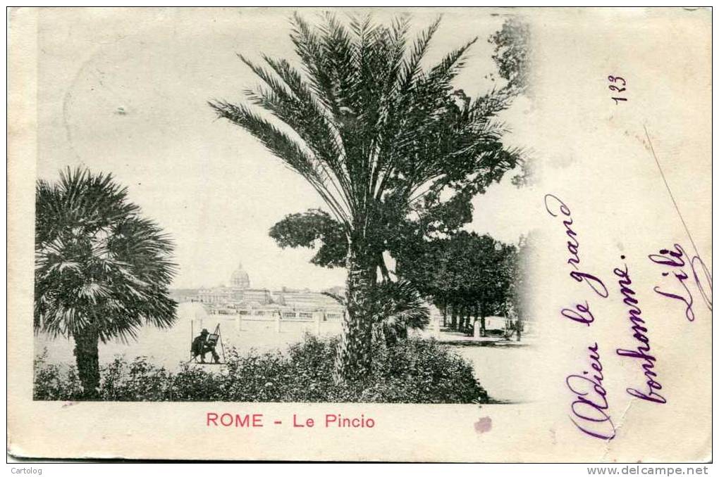 Rome - Le Pincio - Panoramic Views